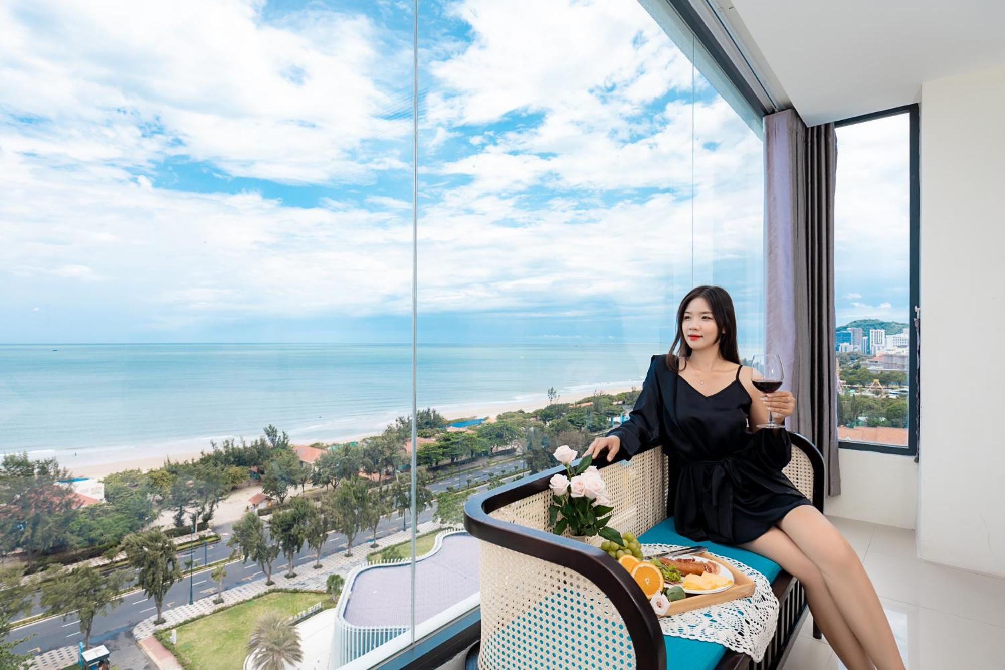 Annata Beach Hotel Вунгтау Экстерьер фото